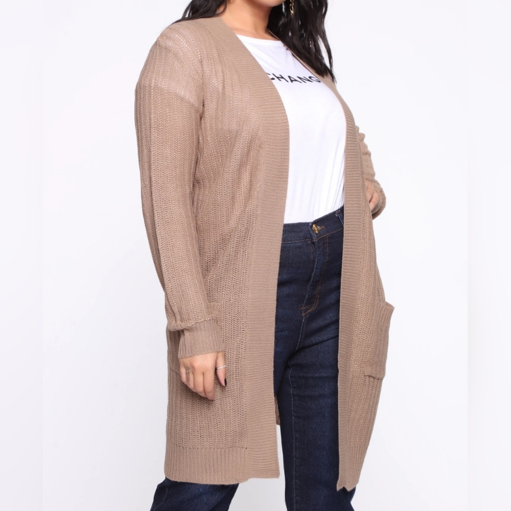 💥  2X Ribbed Cardigan